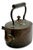 Metal Excellent Smaller Size Antique Classic American Style Hand Wrought Solid Copper Tea Kettle - Circa Early 19th Century For Sale - Image 7 of 18