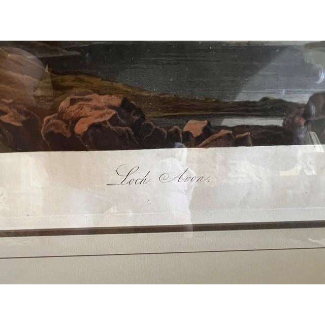English Early 19th Century Plate XVIII - Print - Scenery of the Grampian Mountains For Sale - Image 3 of 5