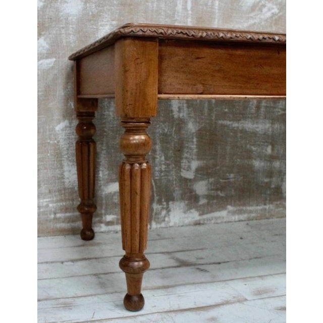 Antique Victorian Fruitwood Centre Table, 1890 For Sale - Image 4 of 10