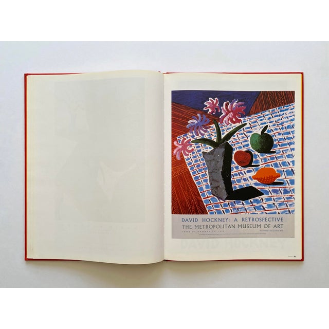 " David Hockney : Poster Art " Vintage 1995 First Edition Extra Large Hardcover Pop Art Book For Sale - Image 13 of 18