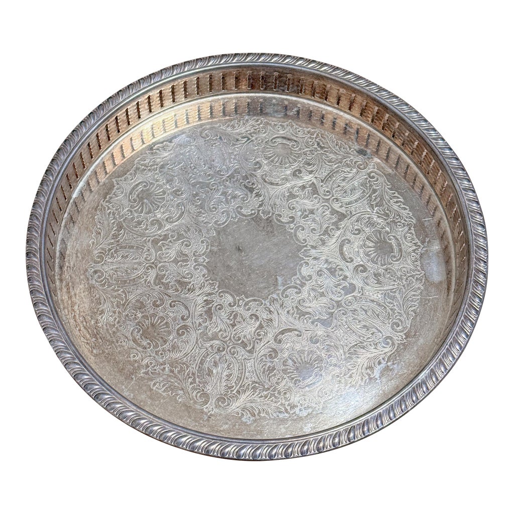 Vintage Leonard Trays | Chairish