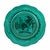 Mid 19th Century Antique French Turquoise Faïence Plates — Set of 5 For Sale - Image 5 of 7