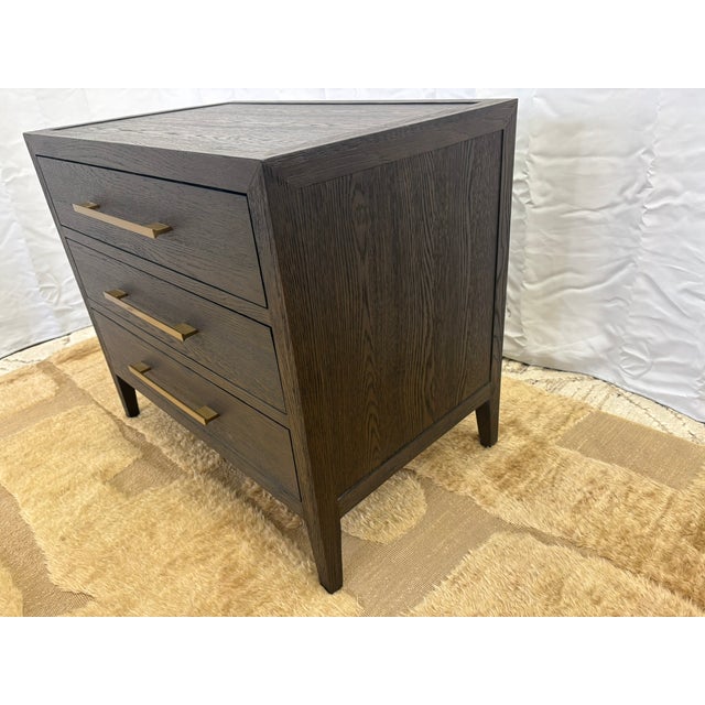 Contemporary Rh French Contemporary Closed Nightstand – 32" For Sale - Image 3 of 18