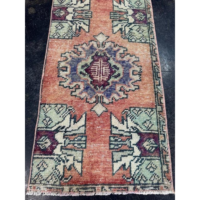 Contemporary Turkish Yastik Rug 1'6" x 2'9" For Sale - Image 3 of 5