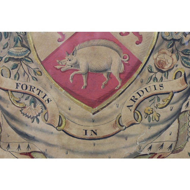 Framed Coat of Arms for Cassidy For Sale In Boston - Image 6 of 8