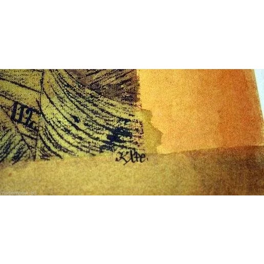 Modern Paul Klee Lithograph | Signed "Wunderbare Landung" For Sale - Image 3 of 5