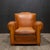 Art Deco Art Deco Moustache Leather Club Chair c.1930-1940 For Sale - Image 3 of 15