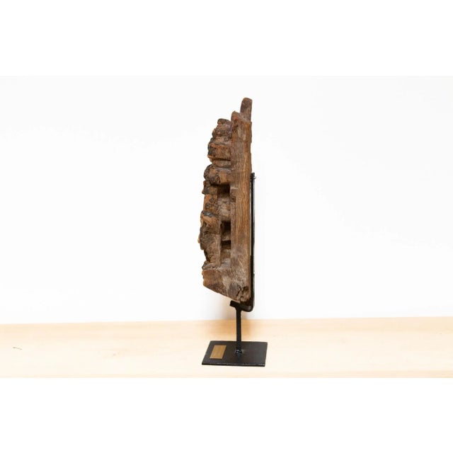 Ancient Indian Temple Parvati Carving For Sale - Image 4 of 10