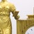 Traditional French Empire Gilt Bronze Mantle Clock , France 1810 For Sale - Image 3 of 15