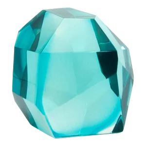 Hand-Blown Murano Diamond Sculpture