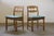 Danish Brutalist Oak Razorblade Dining Chairs attributed to Henning Kjærnulf, 1960s, Set of 6 For Sale - Image 4 of 15