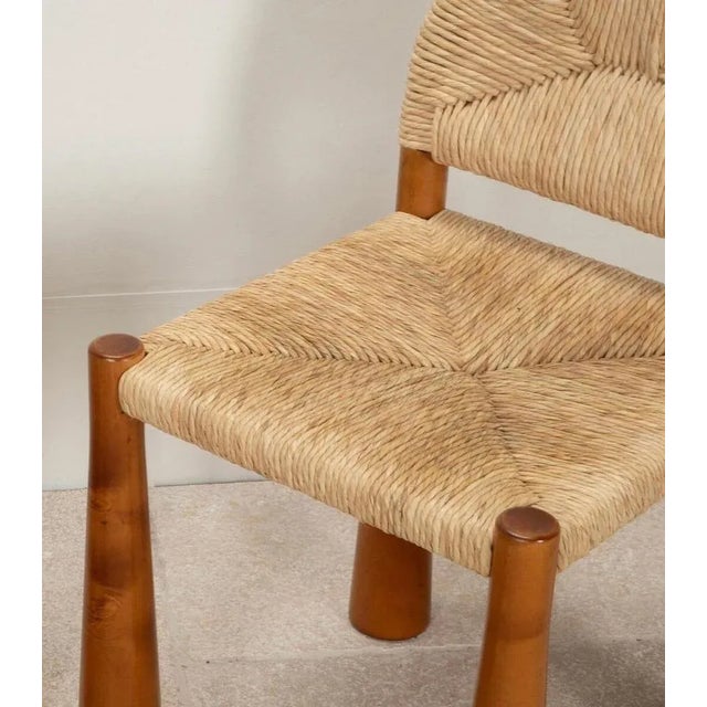 Textile Mid-Century Italian Dining Chairs attributed to Alessandro Becchi, 1970s, Set of 6 For Sale - Image 7 of 8