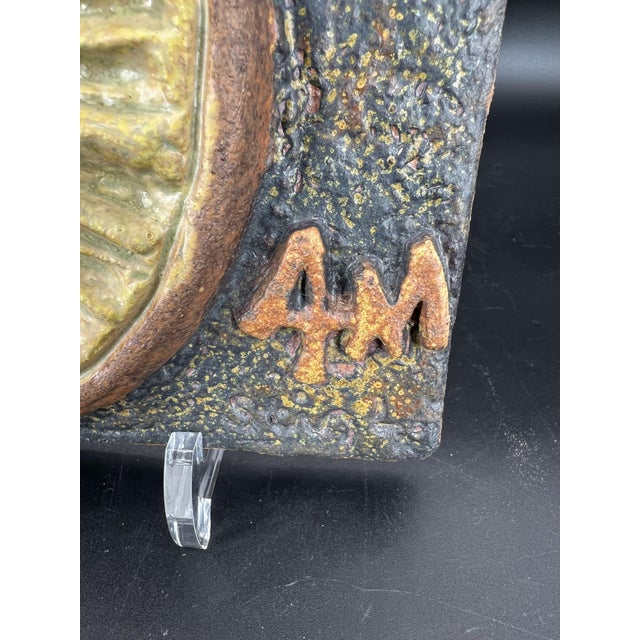 Man on Unicycle Relief by Stig Lindberg for Gustavsberg, 1960s For Sale - Image 3 of 5