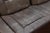 Mid-Century Modern Vintage 1960s Percival Lafer Mp145 Modular Brown Leather 3pc Sectional Sofa For Sale - Image 3 of 8