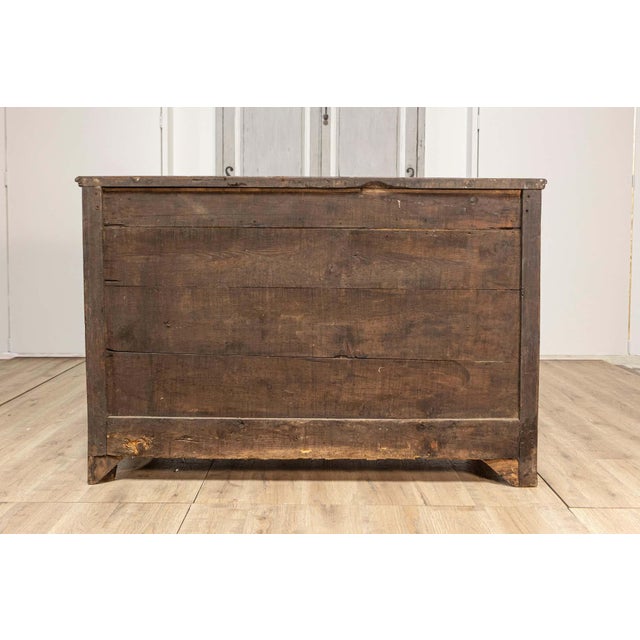 Italian Early 19th Century Walnut Three Drawers over Two Doors Buffet For Sale - Image 12 of 16