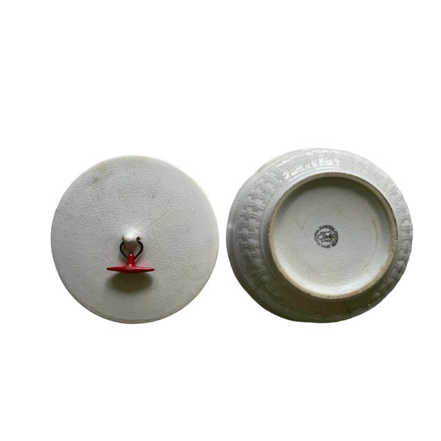 Traditional 1884 Glasgow Ironstone China Warranted Baking Dish For Sale - Image 3 of 6