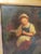 Paint Victorian Painting of a Young Girl Sewing Mid 19th For Sale - Image 7 of 7