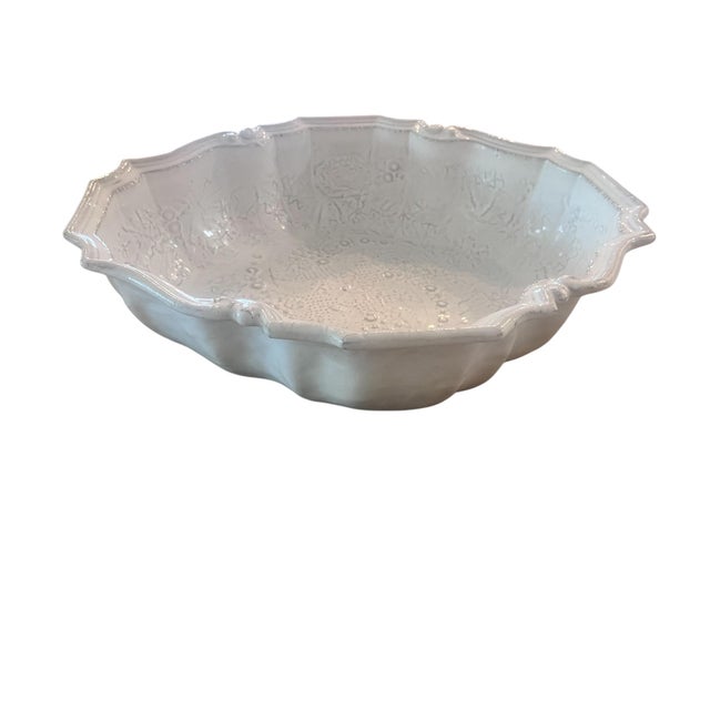 1 - gorgeous and handmade in France milky white delicate finish. Very rare and elegant piece for the collectors and lovers...