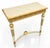 French Louis XVI Revival Painted & Parcel-Gilt Wall-Mounted Console With Disappearing Secret Drawer, Late 19th Century For Sale - Image 10 of 17