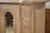 1950s Large 4-Door Sideboard in Cerused Oak, Reverse-Painted Mirror and Leather, 1950s For Sale - Image 5 of 16
