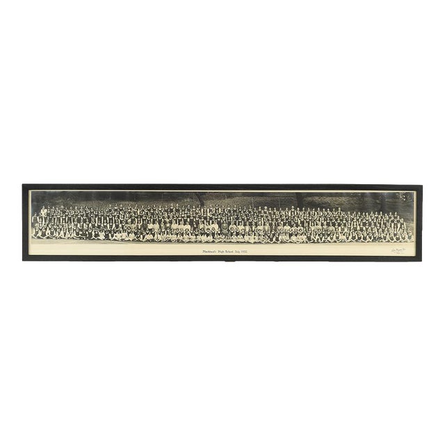 Panoramic Photograph of an English Class, 1933 For Sale