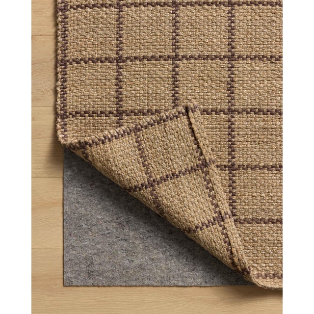 Chris Loves Julia x Loloi Fletcher Natural / Brown 3'-6" x 5'-6" Accent Rug For Sale In Dallas - Image 6 of 6