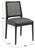 Spritely Home Reinhardt Rattan Dining Chair - Grey/Black, Set of 2 For Sale - Image 4 of 10