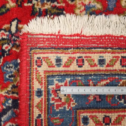 Textile Middle Eastern Keshan Rug For Sale - Image 7 of 8