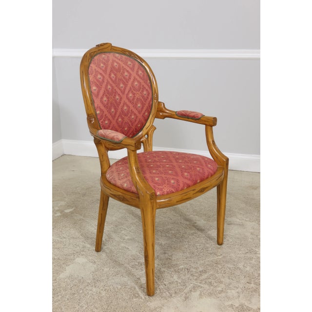 Approx: 30 Years Old Well Cared For Upholstery - Minimal Wear Branch Design Carved Frames Nice Modern Design Decorator...
