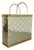 Hollywood Regency Bicolor Magazine Holder in the style of Paul Evans, Italy, 1970s For Sale