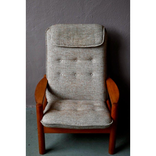 1960s Danish Teak Armchair from Domino Möbler, 1960s For Sale - Image 5 of 18