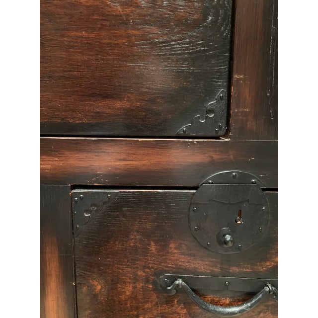 Early 20th Century Antique Japanese Step Tansu For Sale In Los Angeles - Image 6 of 10