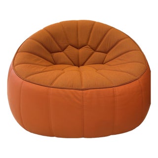 Ligne Roset Ottoman Swiveling Armchair For Sale