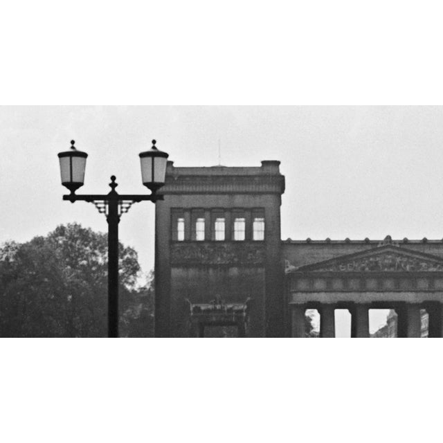 Traditional Sun, Shadows, Buildings Koenigsplatz Square Munich, Germany, 1937 For Sale - Image 3 of 5