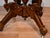 1880s Antique Victorian Renaissance Revival Walnut & Marble Top Center Table For Sale - Image 10 of 18