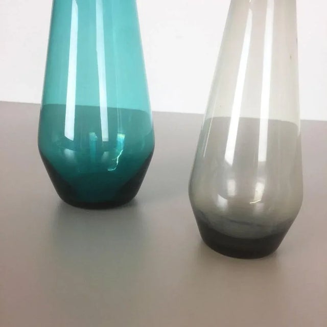 1960s Turmalin Series Vases by Wilhelm Wagenfeld for WMF, Germany, 1960s, Set of 2 For Sale - Image 5 of 8