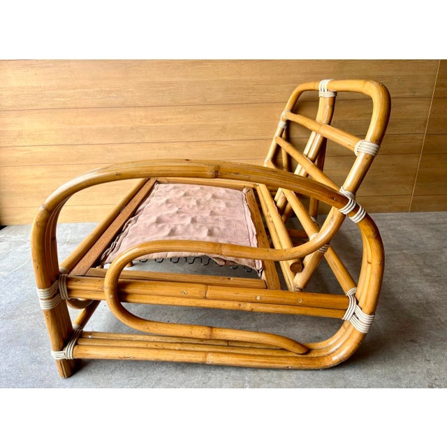1970s Rattan Settees a Pair For Sale In Philadelphia - Image 6 of 9