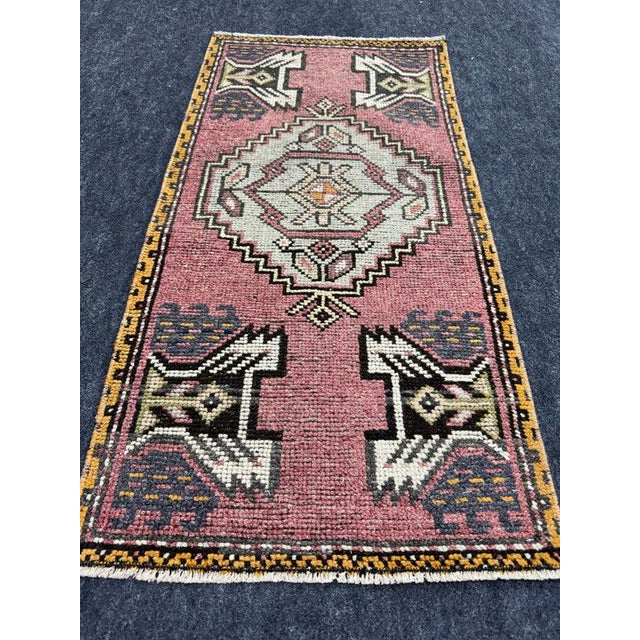 Turkish Yastik Rug 1'8" x 3'3" #24162 Explore a curated collection of hallway runners, wool rugs, and handmade...