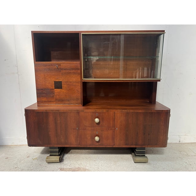 Art Deco Architect's Buffet, 20th Century For Sale - Image 15 of 18