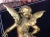 Late 19th Century Gilt Metal Angel For Sale - Image 9 of 10