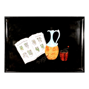 Couroc Serving Tray, Herbs & Spices