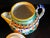 Early 20th Century Signed Ysauro Uriarte Mexican Talavera Sugar and Creamer For Sale - Image 11 of 12