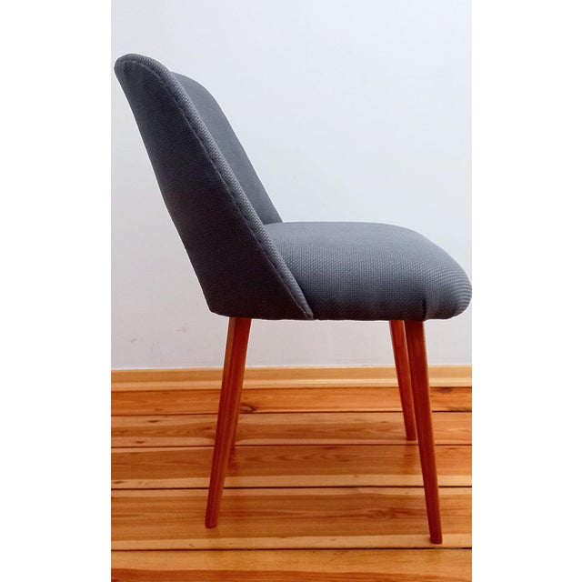Czechoslovakian Dining Chairs attributed to O. Haerdtl for Ton, 1960s, Set of 4 For Sale - Image 16 of 18