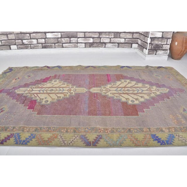 1960s Home Living Etlectic Rug For Sale In Phoenix - Image 6 of 10