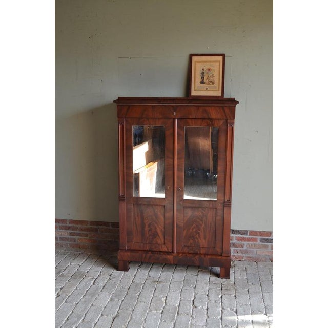 Antique Mahogany Wooden Maids Cabinet For Sale - Image 11 of 11