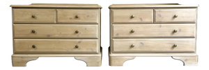 Matching Chests of Drawers in Pine, 1990s, Set of 2