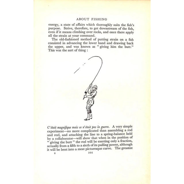 1930s "About Fishing" 1935 Hartman, Robert For Sale - Image 5 of 10