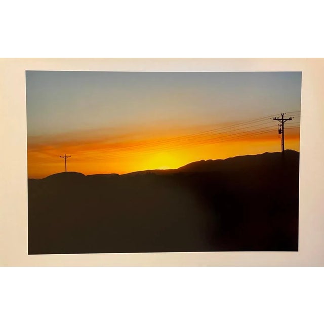 "Power" Contemporary Landscape Color Photograph From the Estate of Gleb Derujinsky For Sale