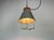 Industrial Grey Pendant Lamp in Aluminium Cage, 1970s For Sale - Image 15 of 16