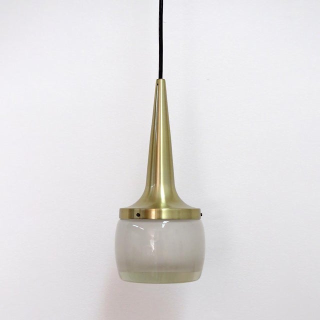 Mid-Century Modern Large Staff Pendant Lights, 1960 For Sale - Image 3 of 10
